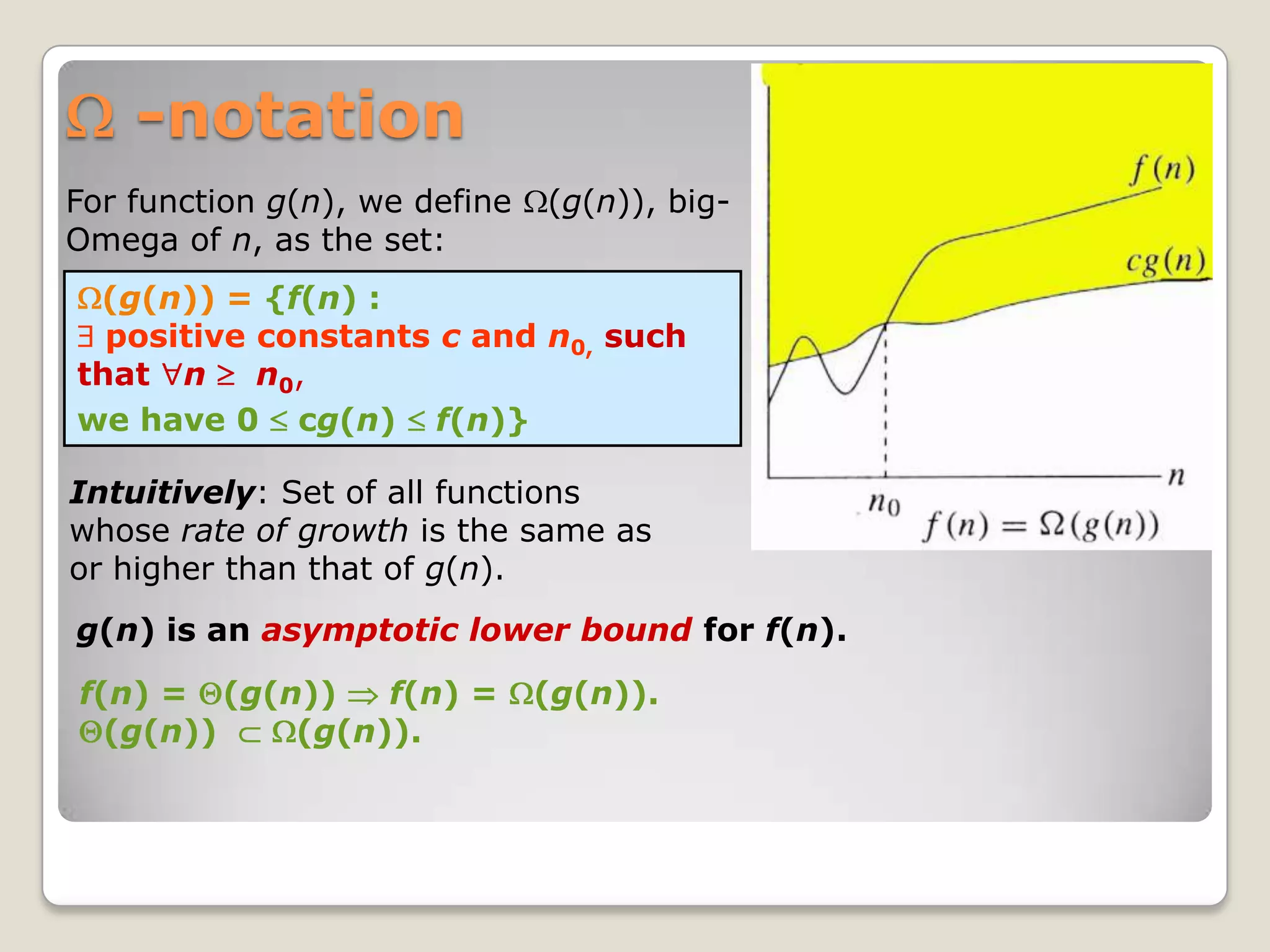 Asymptotic notations | PPTX