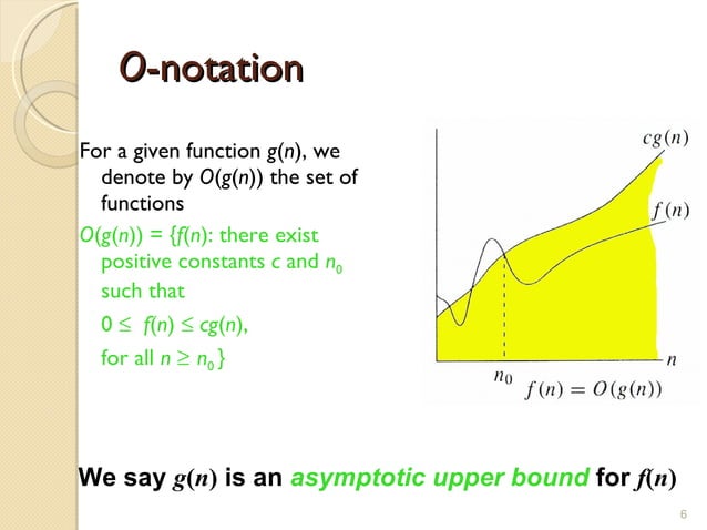 Asymptotic notations