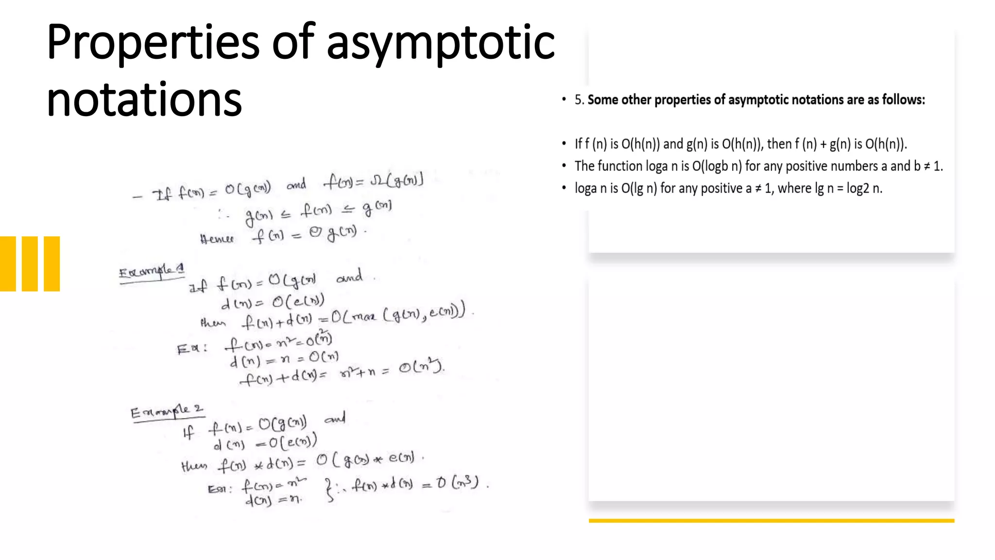 Asymptotic notations | PDF