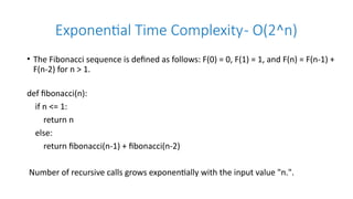 Asymptotic Notations -basics for best ,worst and average case | PPTX