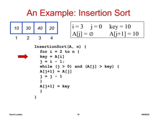 Asymptotic Performance and Insertion sort.ppt