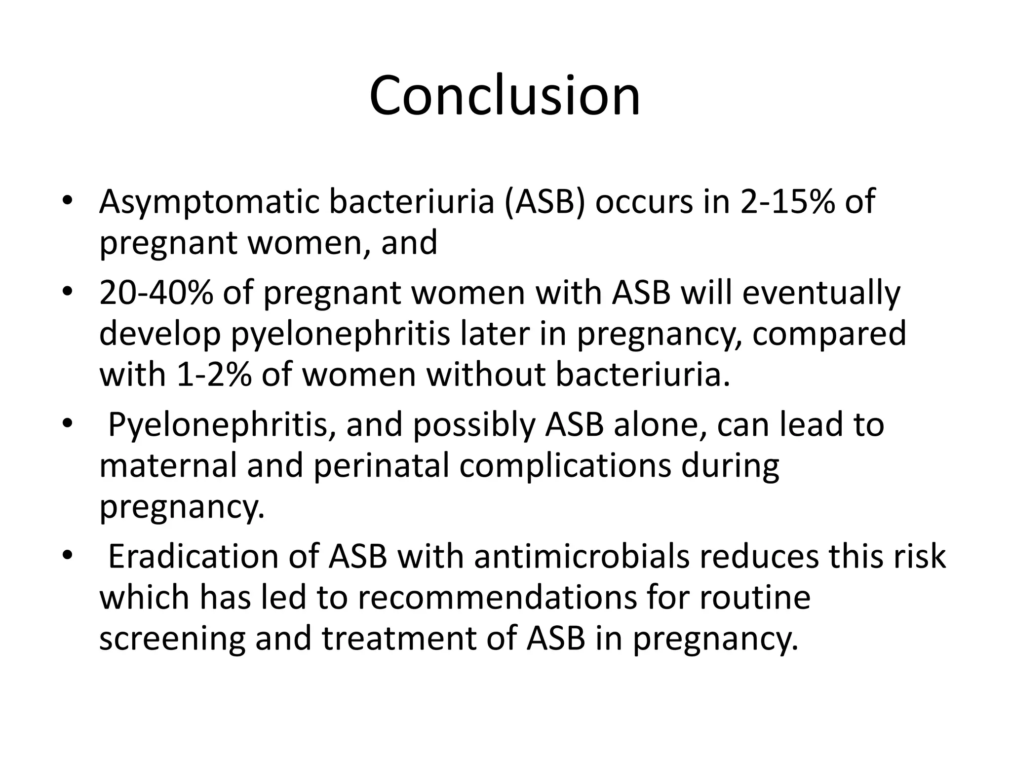 ASYMTOMATIC BACTERIURA & UTI IN PREGNANCY.ppt