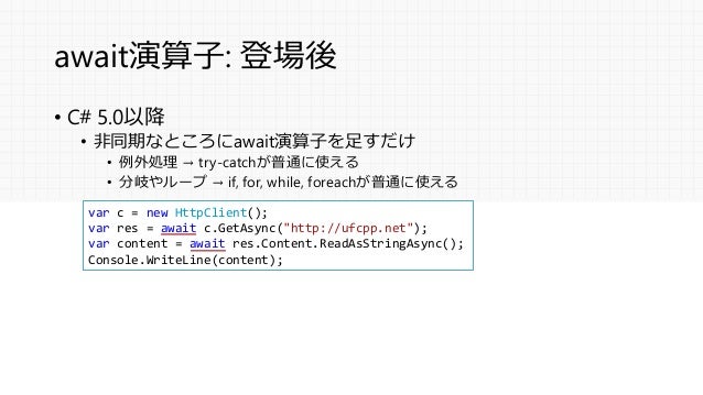 Async Await のしくみ