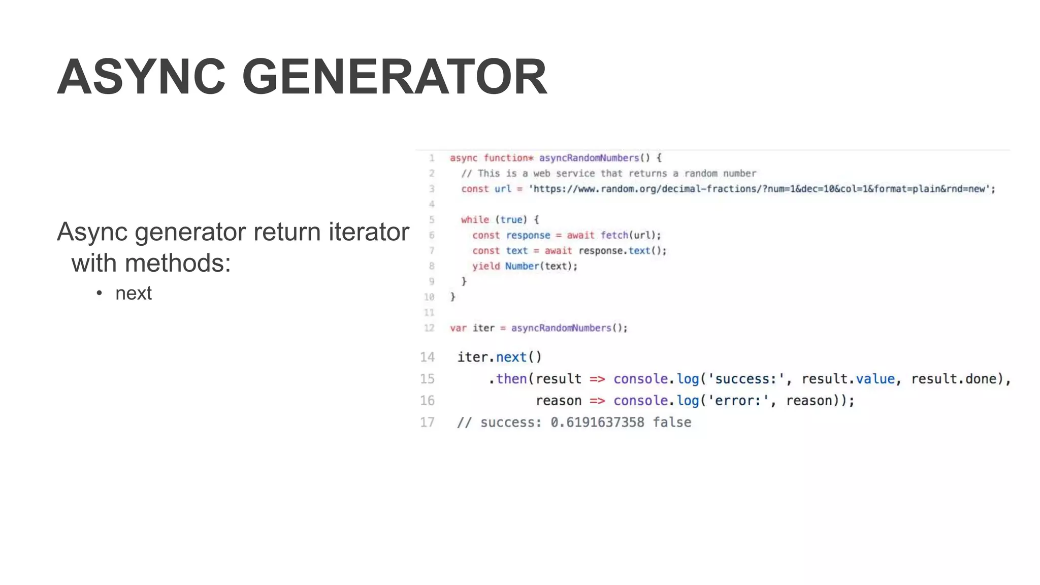 Async js