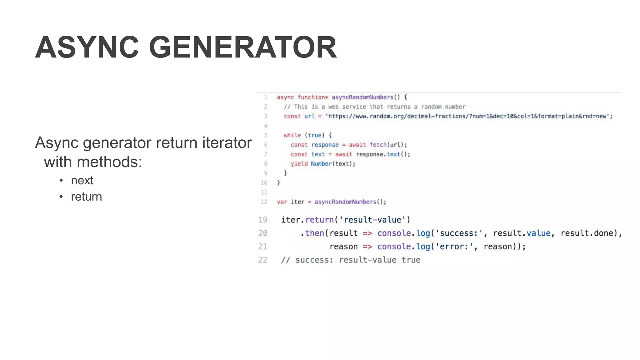 Async js