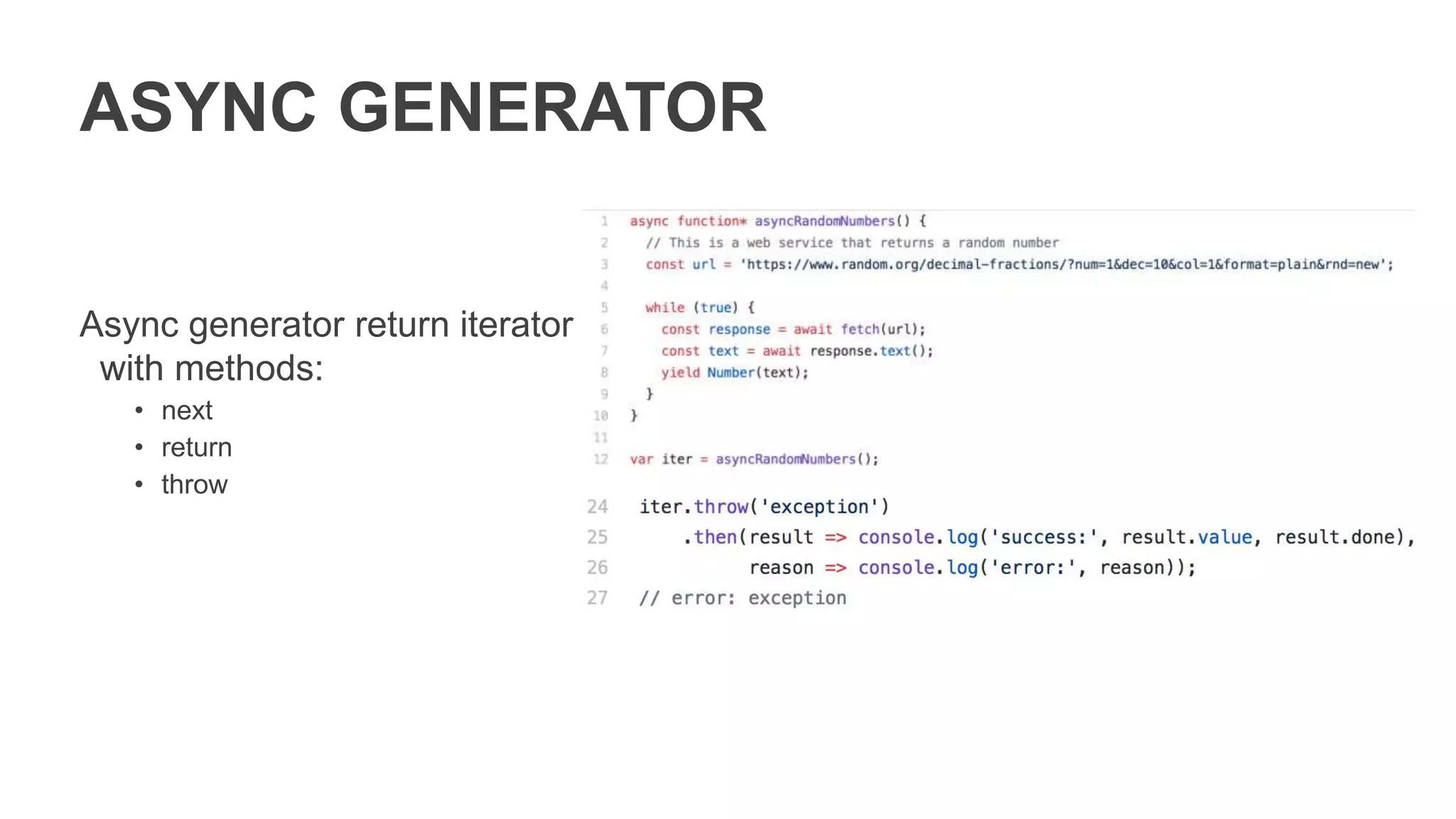 Async js