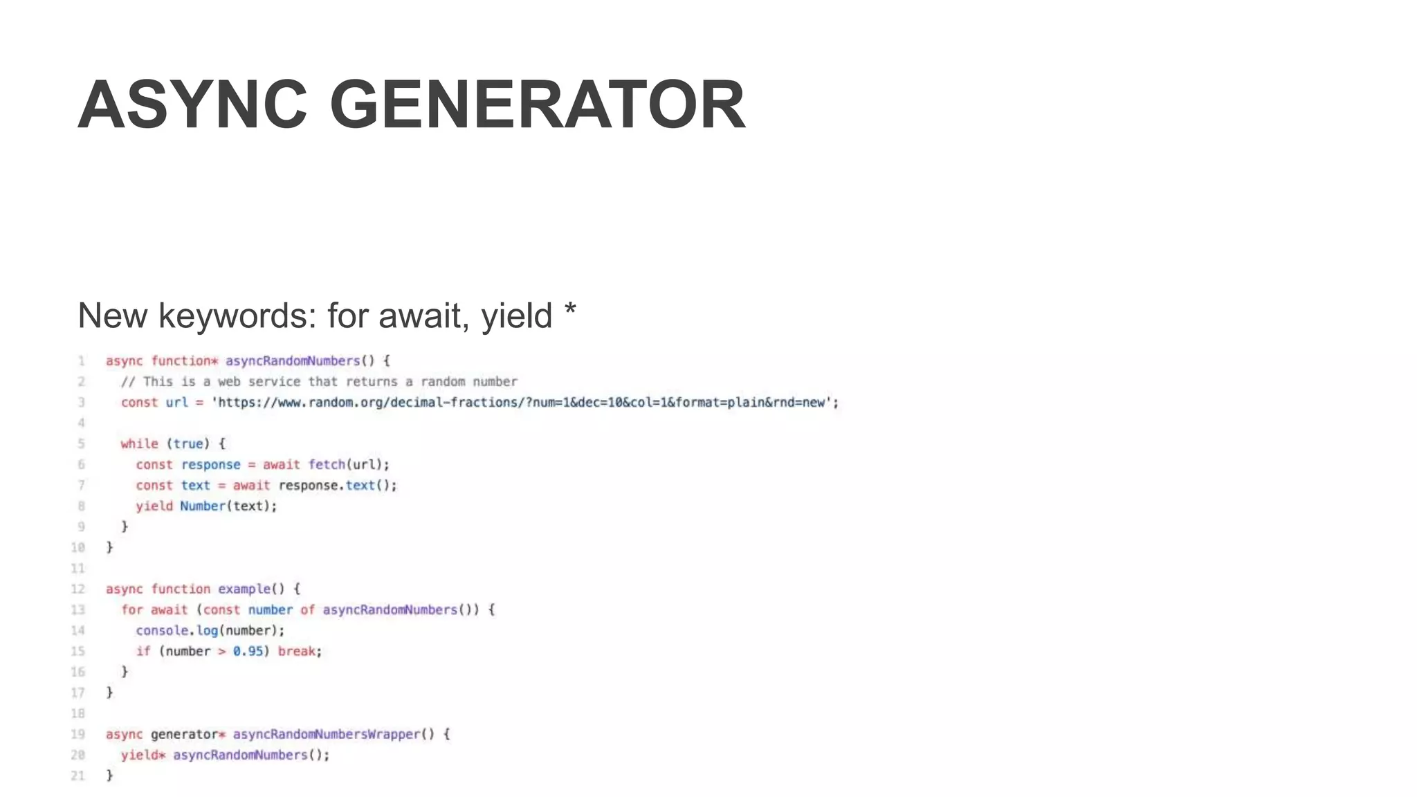 Async js