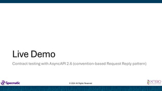 apidays Paris 2024 - Contract-Driven Development for Event-Driven ...