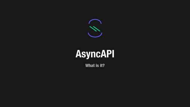 Async API specification | PPT