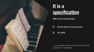Async API specification | PPT