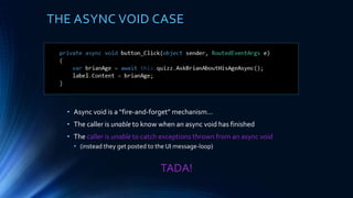 DO NOT BLOCKTO AVOID DEADLOCK
 