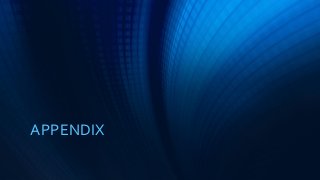 APPENDIX
 