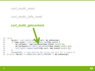 52
curl_multi_exec
curl_multi_info_read
curl_multi_getcontent
 