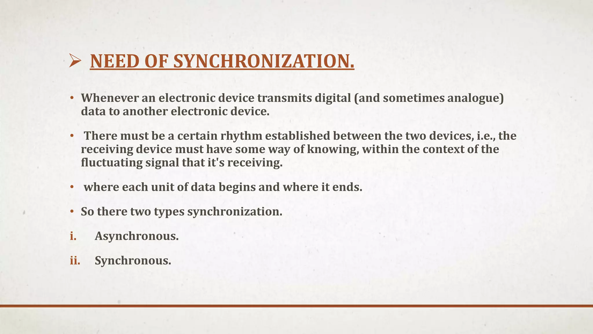 Asynchronous and synchronous | PPTX | Computer Networking | Computing