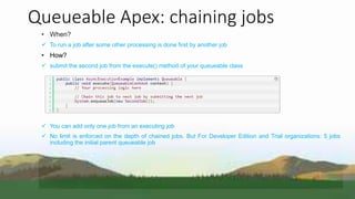 Asynchronous apex | PPTX