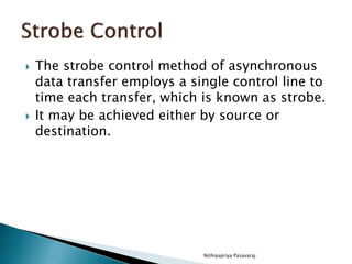 Asynchronous data transfer | PPTX