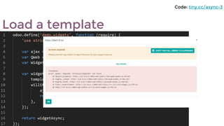 Load a template
Code: tiny.cc/async-3
 