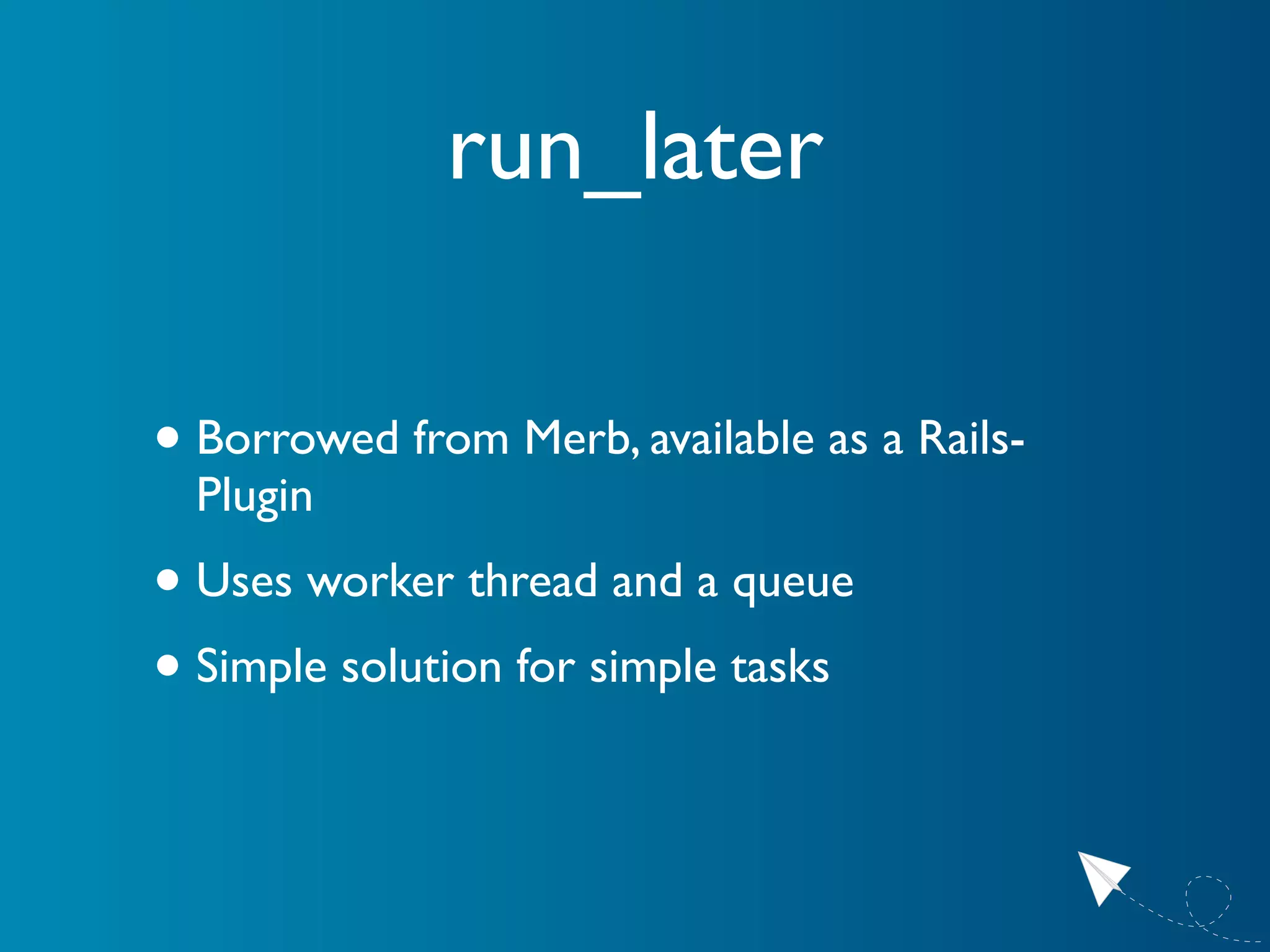 The Current State of Asynchronous Processing With Ruby