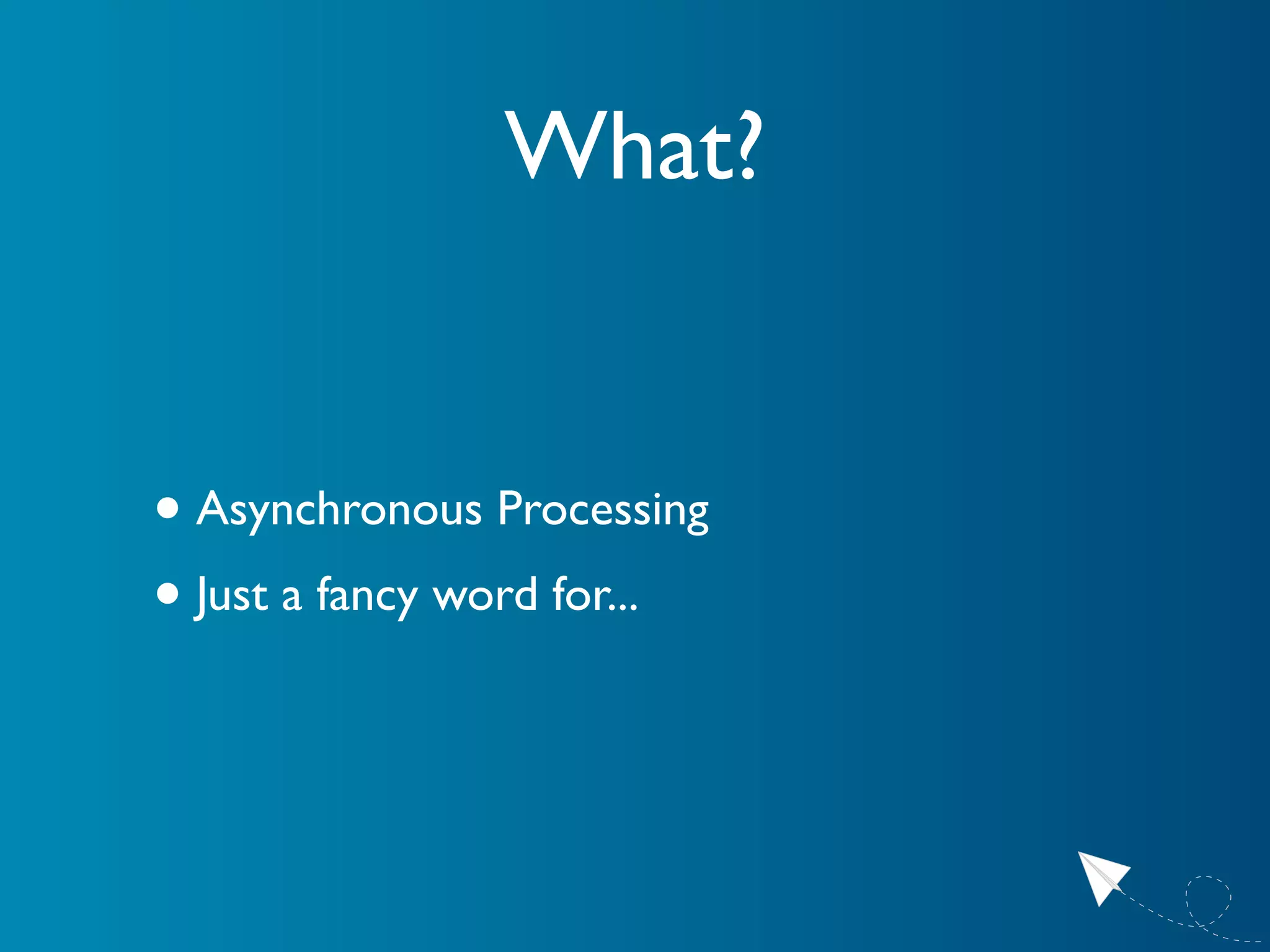 The Current State of Asynchronous Processing With Ruby