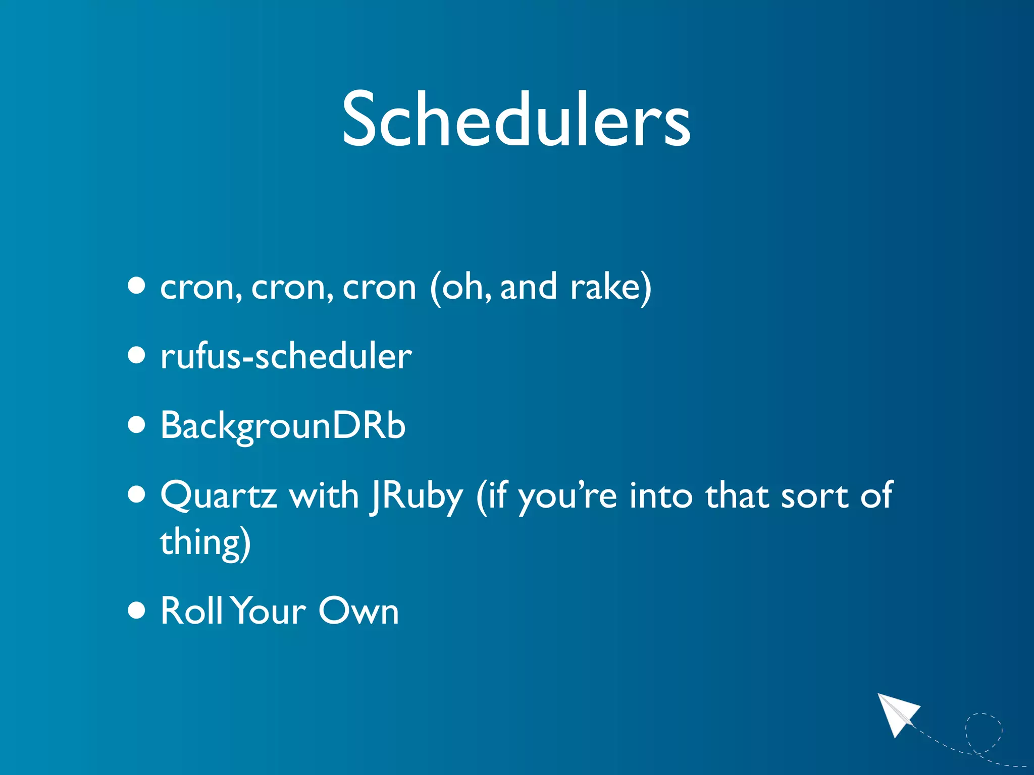 The Current State of Asynchronous Processing With Ruby