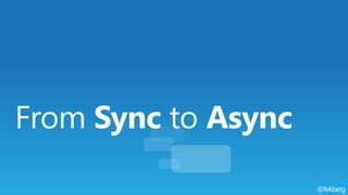 Asynchronous programming