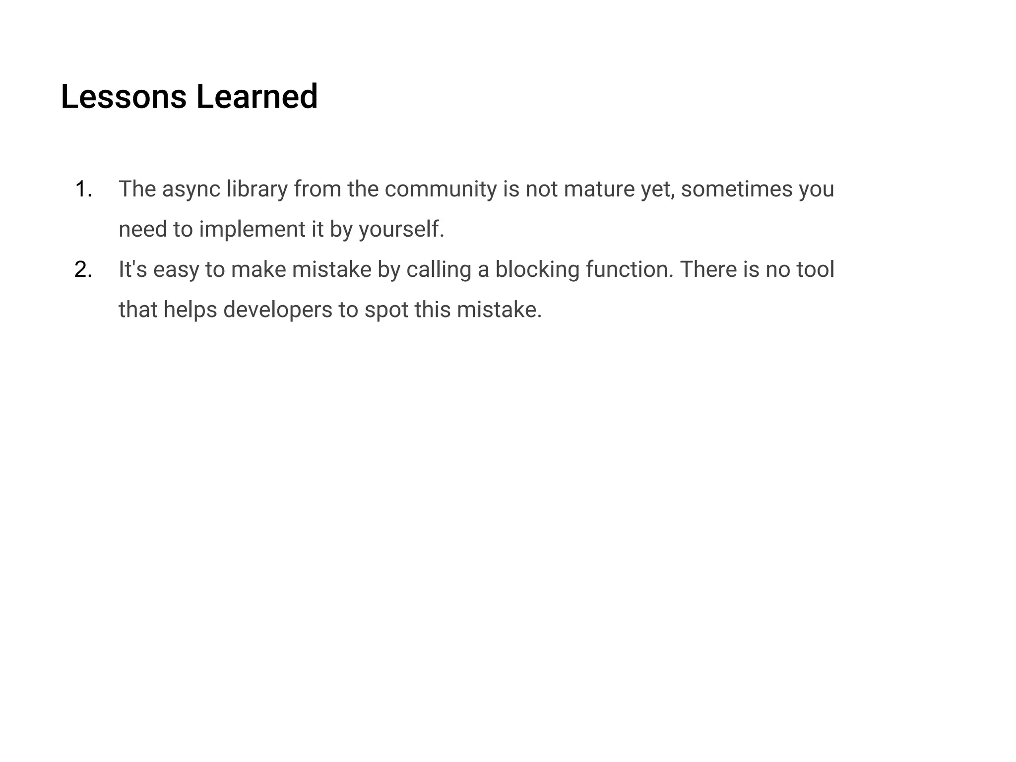 Asynchronous Python at Kumparan | PPT