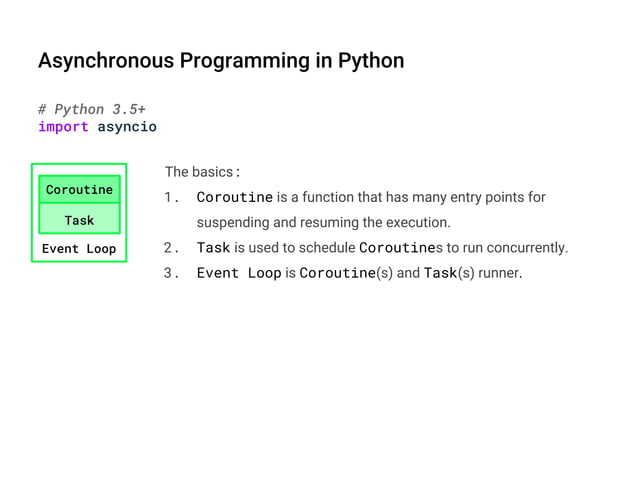 Asynchronous Python at Kumparan | PPT