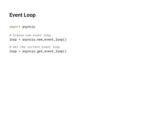 Asynchronous Python at Kumparan | PPT