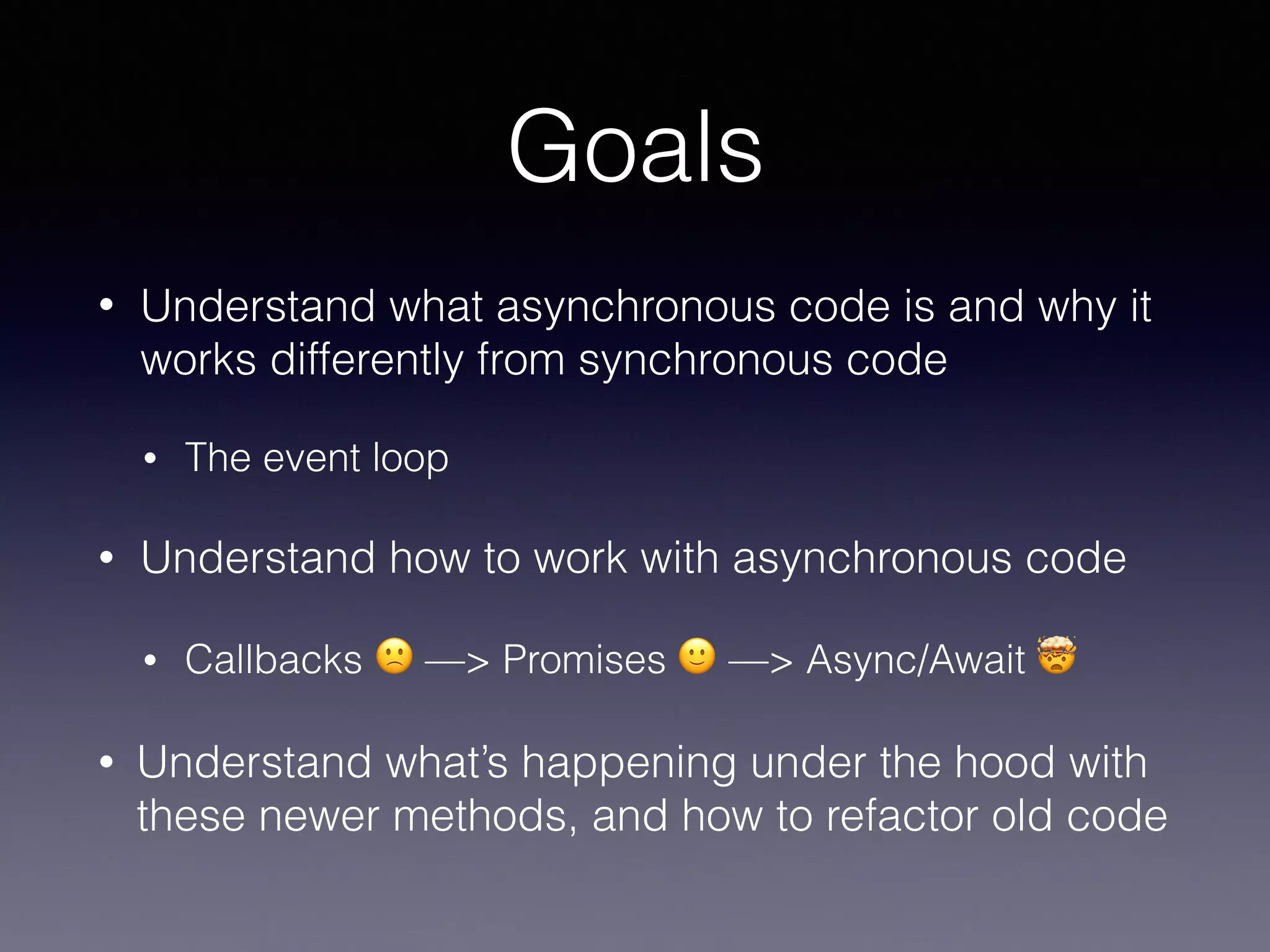 Intro to Asynchronous Javascript | PPT