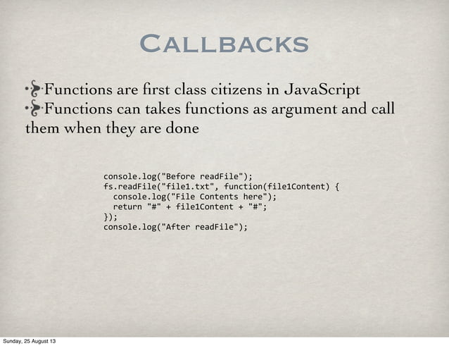 Asynchronous JavaScript and Promises | PPT