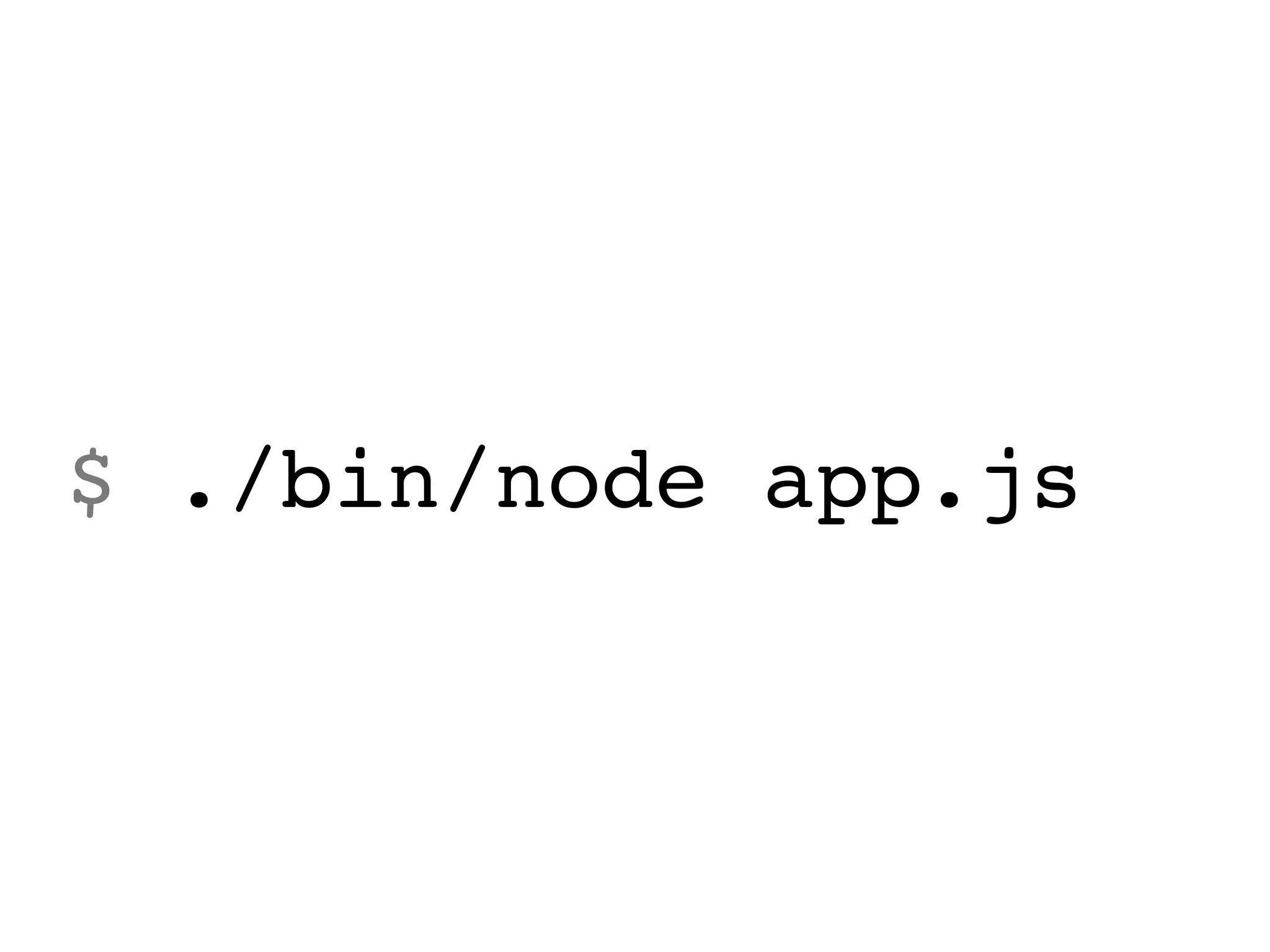 $ ./bin/node app.js
 