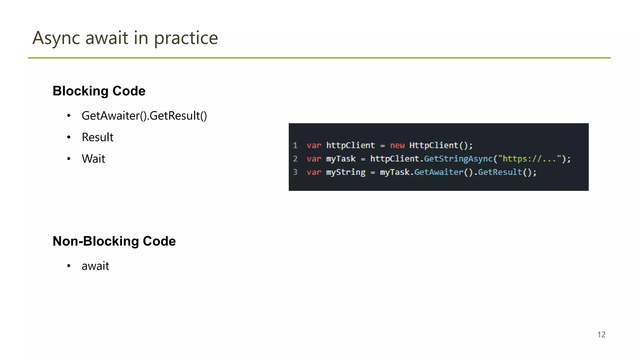 Async programming in c# | PPT