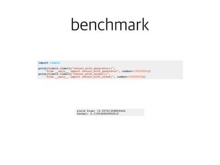 benchmark
 