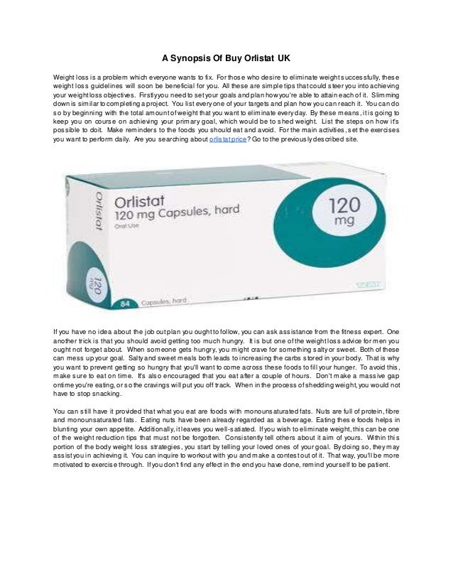 Buy Orlistat Uk