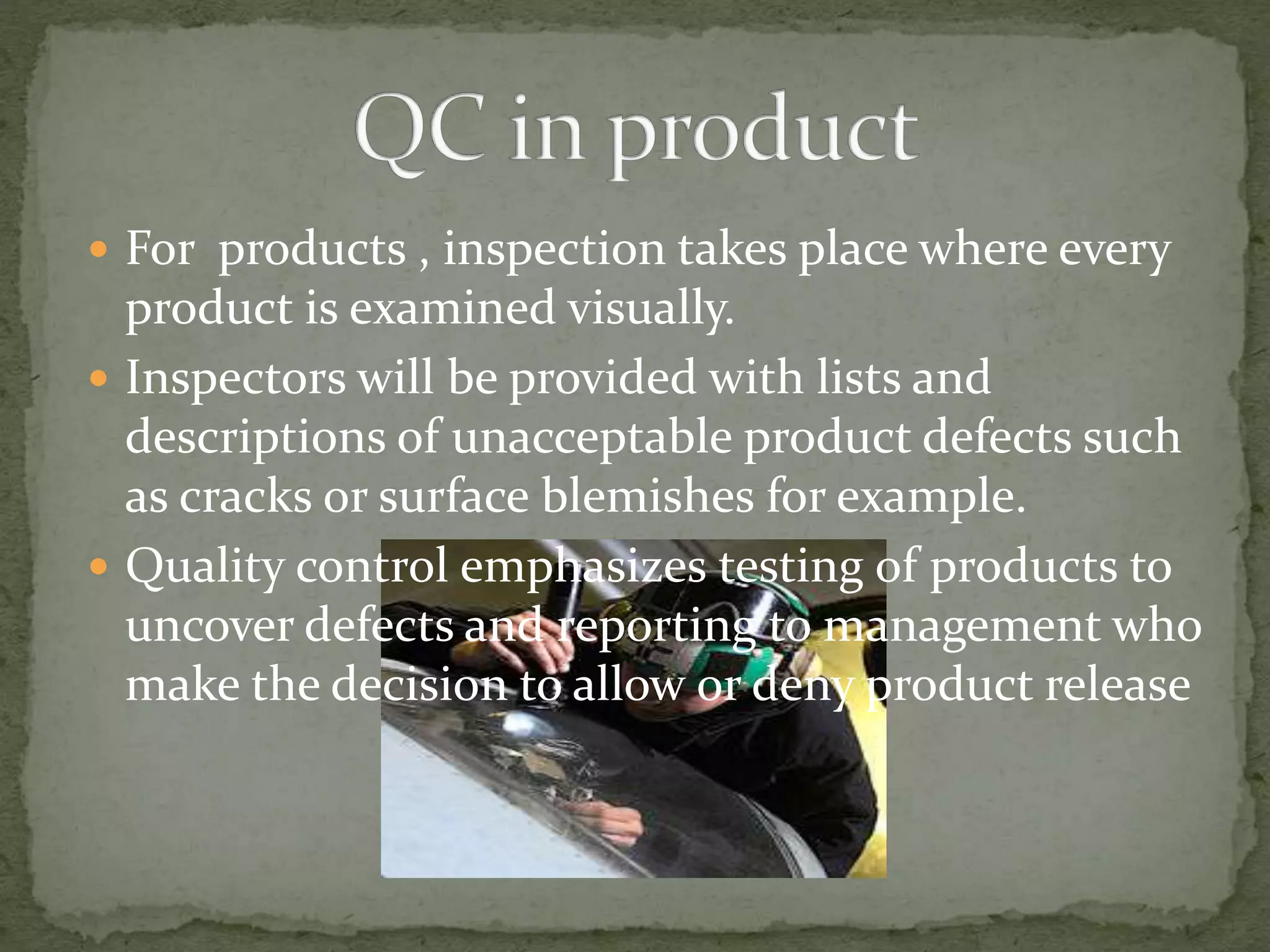 Quality Control | PPTX