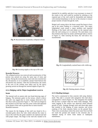 A systematic approach towards restoration of heritage buildings a case ...