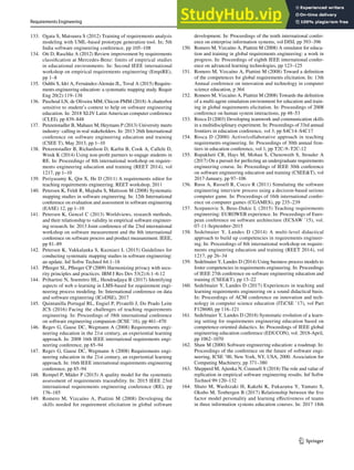 A Systematic Literature Review Of Requirements Engineering Education | PDF