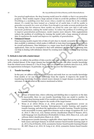 A Systematic Review on Data Scarcity Problem in Deep Learning Solution ...