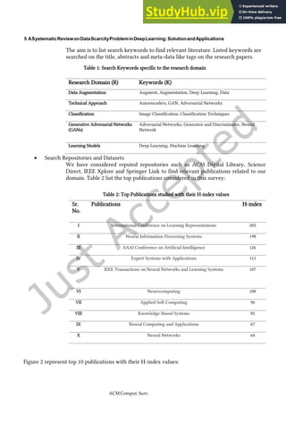 A Systematic Review on Data Scarcity Problem in Deep Learning Solution ...