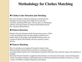 A system of clothes matching for visually impaired persons | PPTX