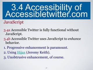 Accessibility of Twitter