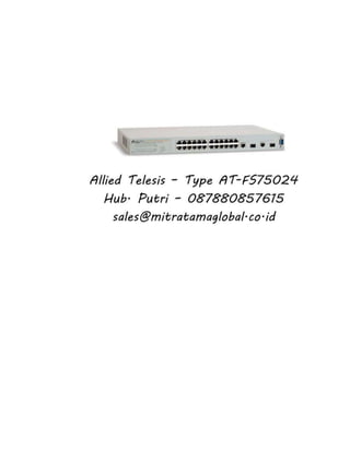 Allied Telesis - Type AT-FS750/24
