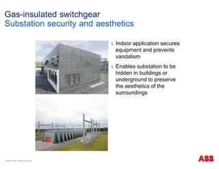 Gas Insulated Switchgear (GIS) - General Presentation | PDF