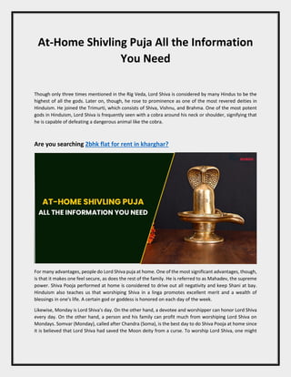 At-Home Shivling Puja All the Information You Need.pdf