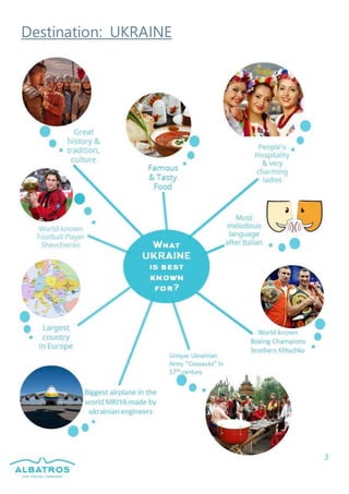 3
Destination: UKRAINE
 