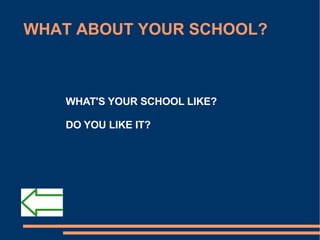 At My School. What about yours? | PPT