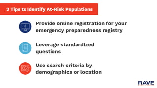 Identifying Community Risks How to Identify the At-Risk Population in Your Community | PDF