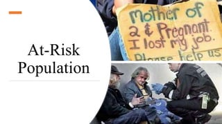 At-Risk Population | PPTX