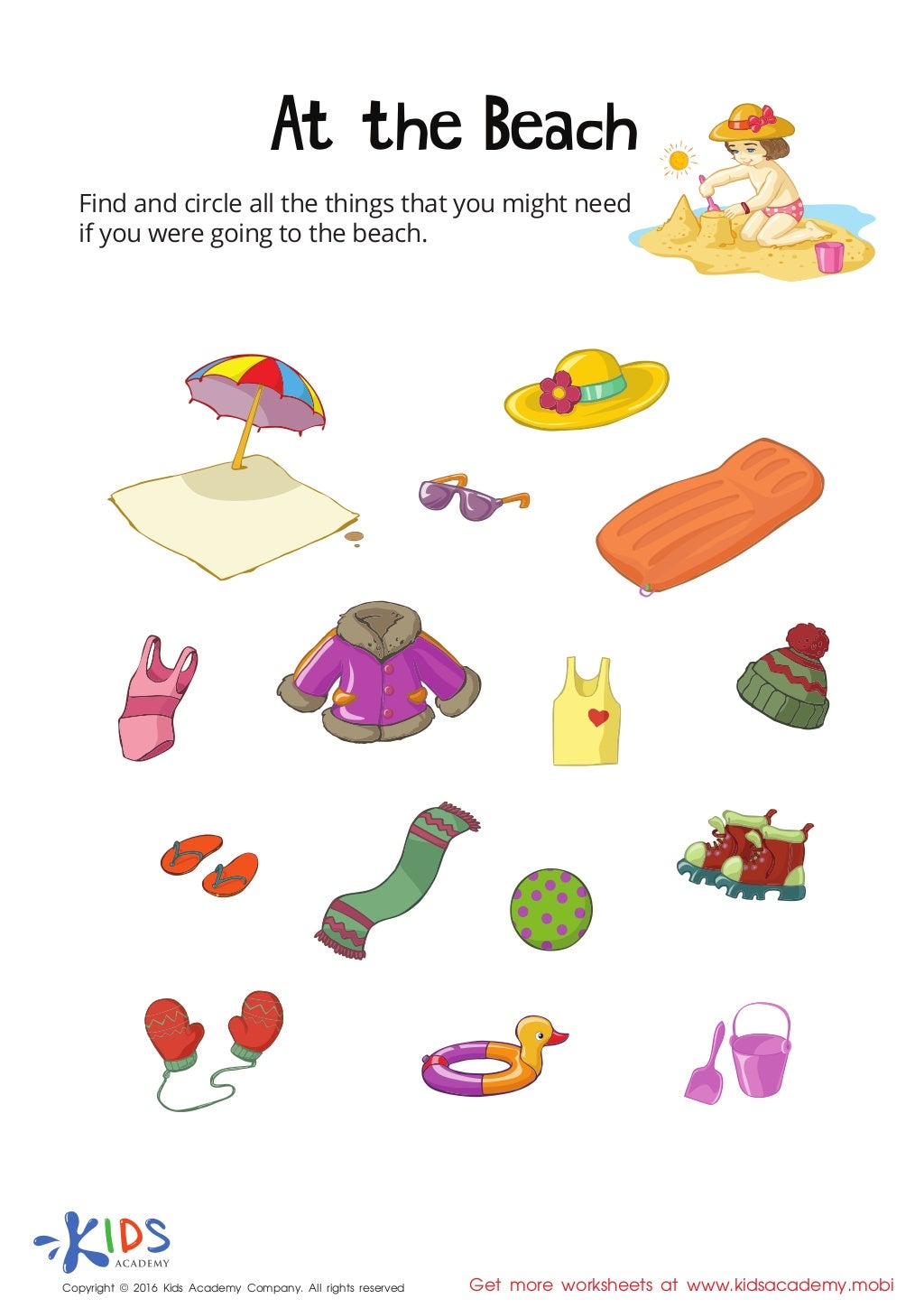 sorting worksheets for preschool and kindergarten