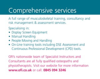 At Your Desk Stretches - Osteopaths for Industry